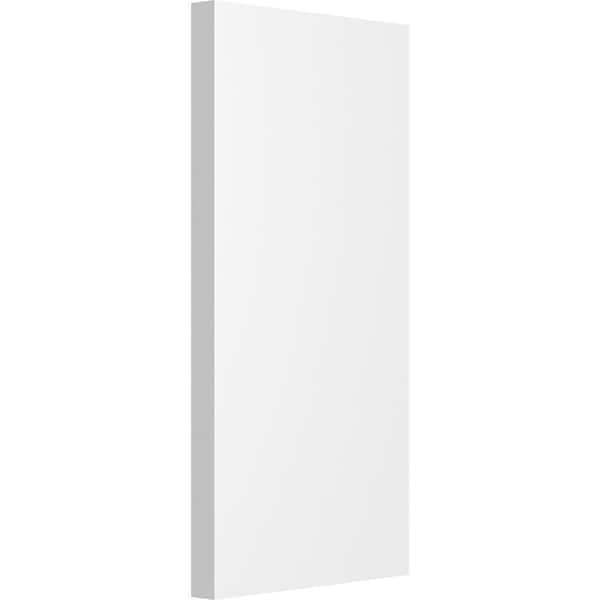 Ekena Millwork Standard Foster Plinth Block with Square Edge, 4 1/2"W x 9"H x 1/2"P PBP045X090X050FOS00 - main